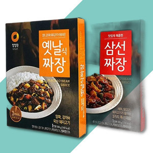 옛날식 짜장 삼선짜장 즉석요리