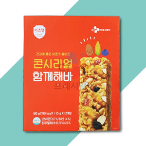 이츠웰 콘시리얼함께해바 견과바 초코바 견