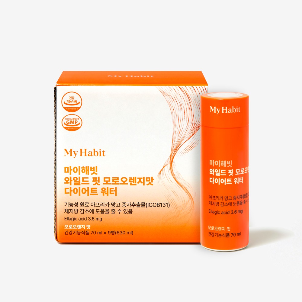 마이해빗 와일드 핏 모로오렌지맛 다이어트 워터