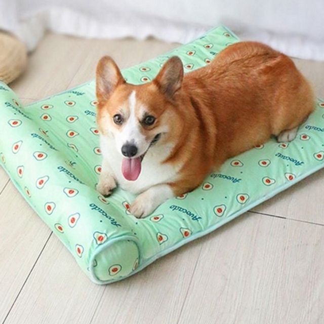 강아지 쿨 매트 반려동물 쿨 매트 고양이 애견 여름 냉방석 소형_핑크