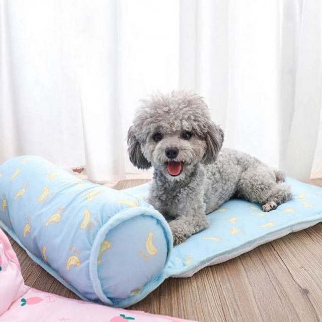 WL 반려동물 침대 강아지 고양이 쿨링 매트 푹신하고 시원한 소재 사계절 내내 쾌적한 사용