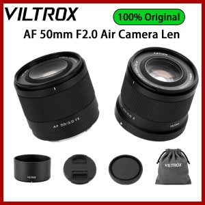 Viltrox AF 50mm F2.0 Air FE/Z 풀 프레임 렌즈 자동 초점 렌즈 대구경 카메라 렌즈 니콘 Z/소니 FE 마운트 카메라용