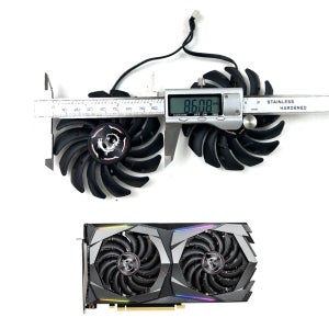 PLD09210S12HH 4PIN GTX1660 1650 S GPU 팬 MSI GTX 1650 1660 Ti 슈퍼 게이밍 X 그래픽 카드 팬용