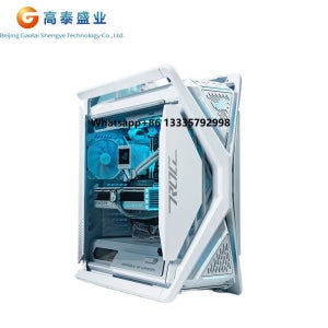 화이트 알루미늄 합금 X 타입 ASUS ROG GR701 하이페리온 타워 데스크탑 게이밍 컴퓨터 PC 케이스