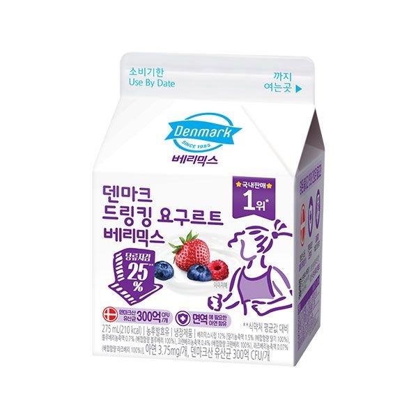 덴마크 드링킹 요구르트 베리믹스 {MH}