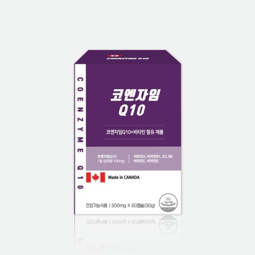 웰러스 코엔자임 Q10 500mg x 60캡슐 1개 1정
