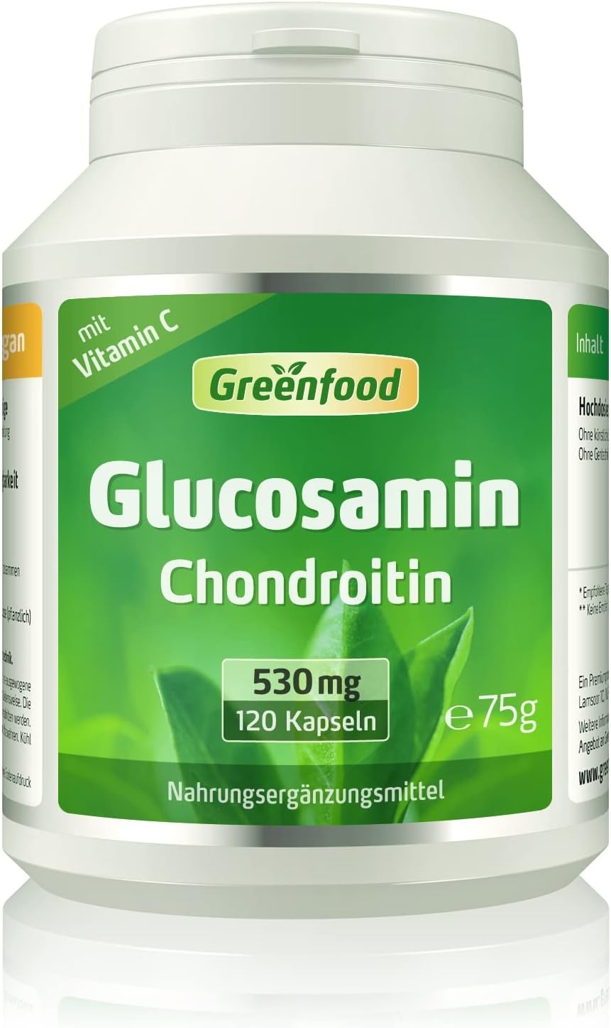 그린푸드 콘드로이친 글루코사민 530mg 120캡슐 120정 1개