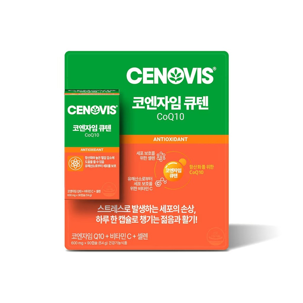 세노비스 코엔자임 큐텐 코큐텐 항산화 600mg x 90캡슐 코스트코