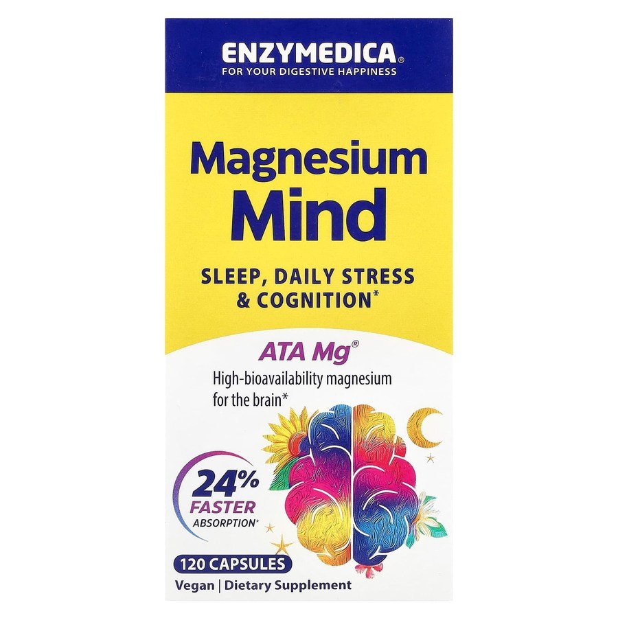 엔자이메디카 마그네슘 마인드 350mg 120캡슐 Magnesium 120 개 1개