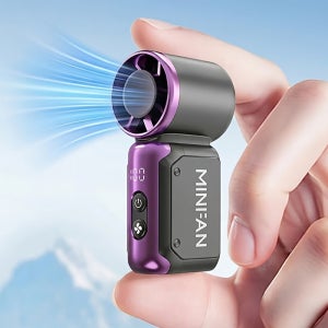 날개 없는 미니 휴대용 저소음 선풍기 신제품, USB 충전식 포켓 선풍기, 속눈썹 시술용 선풍기, 야외/여행/사무실용으로 적합, 여행용 액세서리, 손선풍기