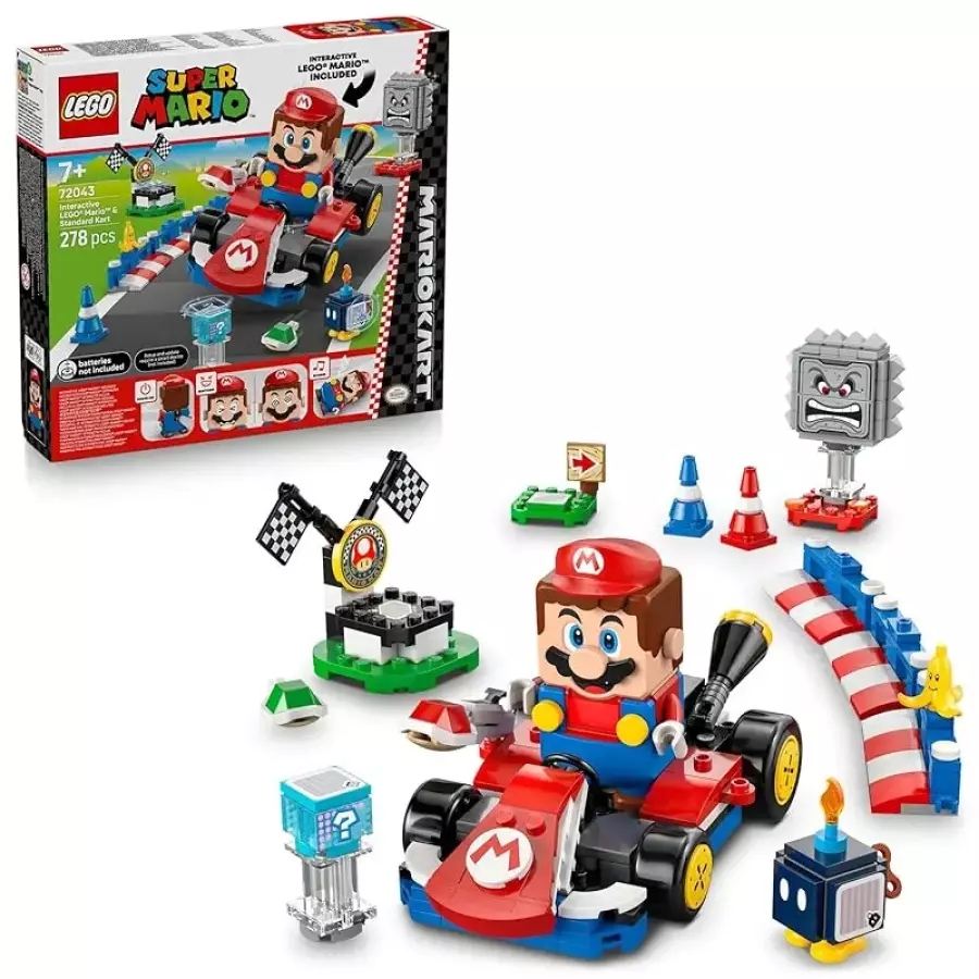 LEGO 레고 슈퍼마리오 마리오카트 스탠다드 카트 72043