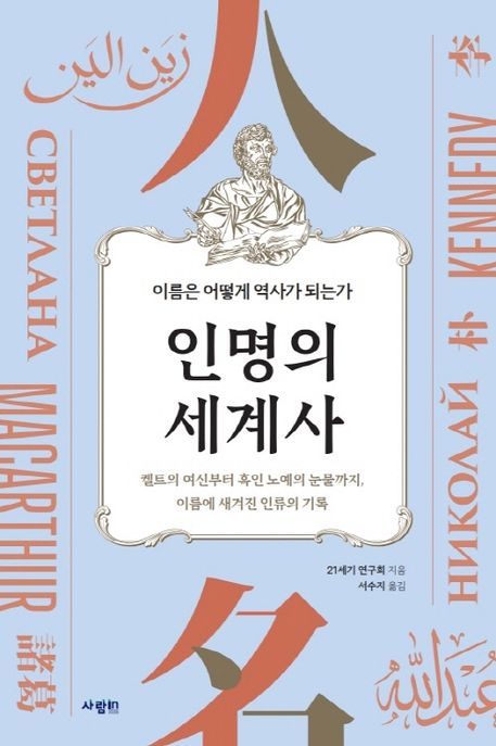 인명의 세계사 표지