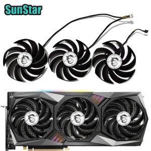 NEW RTX 3060 RX 6800 XT PLD09210S12HH 90MM 쿨러 GPU 팬 MSI RTX3080 3080Ti RTX3060 3060 Ti 3070 3090 게이밍