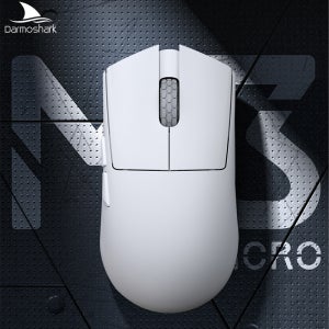 다모샤크 M3 마이크로 V2 무선 게이밍 마우스 더블 8k 노르딕 N54L PAW 3950 30000 DPI 소형 핸드 매크로 게임 마우스 경량