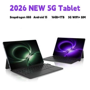 2026 새로운 오리지널 패드 7 프로 태블릿 스냅드래곤 888 안드로이드14 16GB+1TB 5G 듀얼심 HD 4K 와이파이 GPS 태블릿 PC 어린이용 태블릿