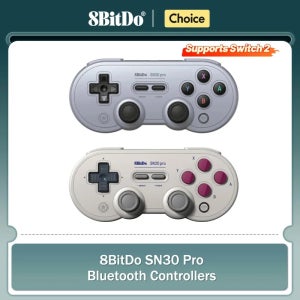 8Bitdo SN30 Pro Bluetooth 게임 패드 업데이트, Nintendo Switch 2 Android MacOS Steam Windows PC 컨트롤러 용