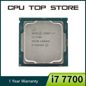 인텔 코어 I7 7700 프로세서 3.6GHz 쿼드코어 8스레드 8M 캐시 65W LGA 1151 데스크탑용 CPU