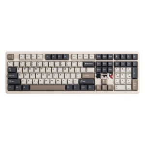 EPOMAKER X AULA F108 PRO V2 풀 사이즈 ANSI US 레이아웃 유선/BT/무선 기계식 키보드 (픽셀 스크린 및 RGB 백라이트 포함)