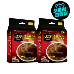 G7 G7 베트남 블랙커피 2g x 200개입 스틱커피 인스턴트 베트남커피