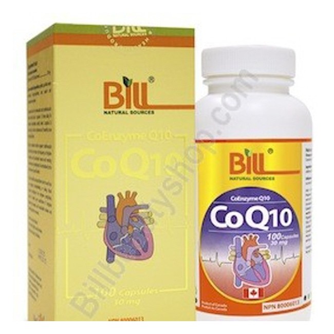 빌 코엔자임Q10 30mg 100정 심장건강 CoQ10