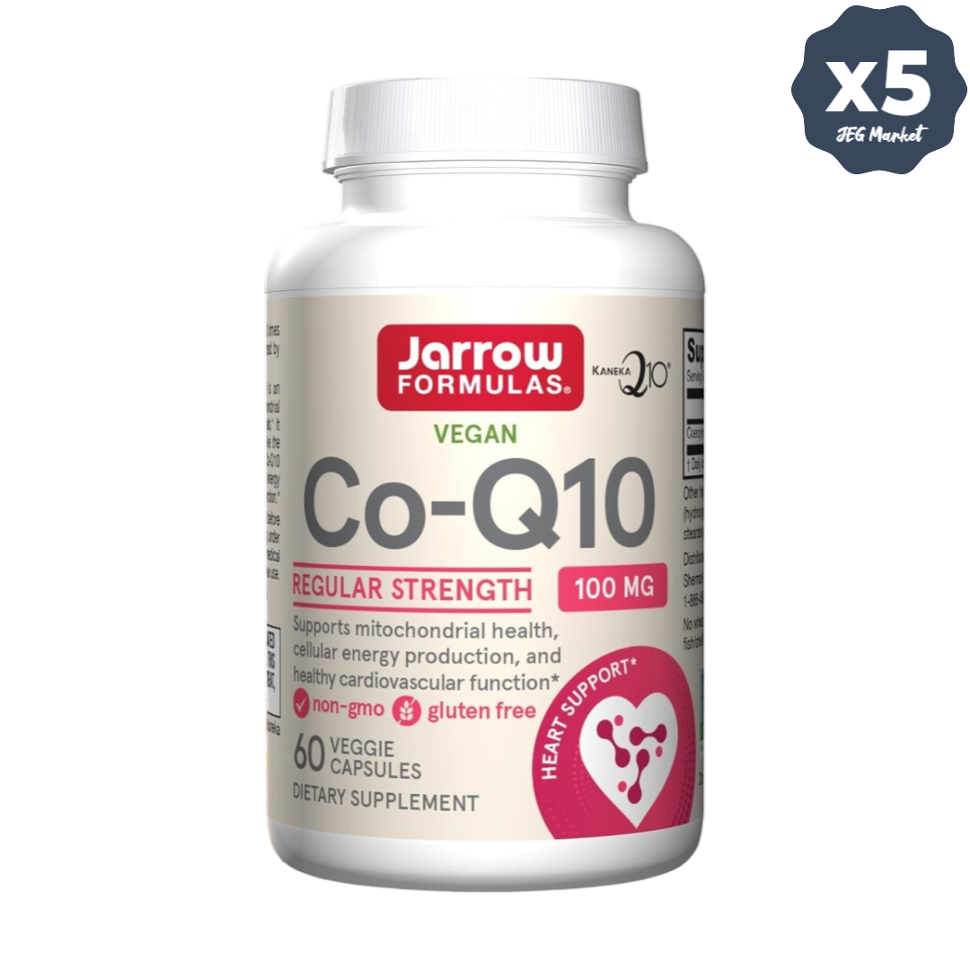 자로우포뮬러스 코엔자임Q10 100mg 60캡슐 5개