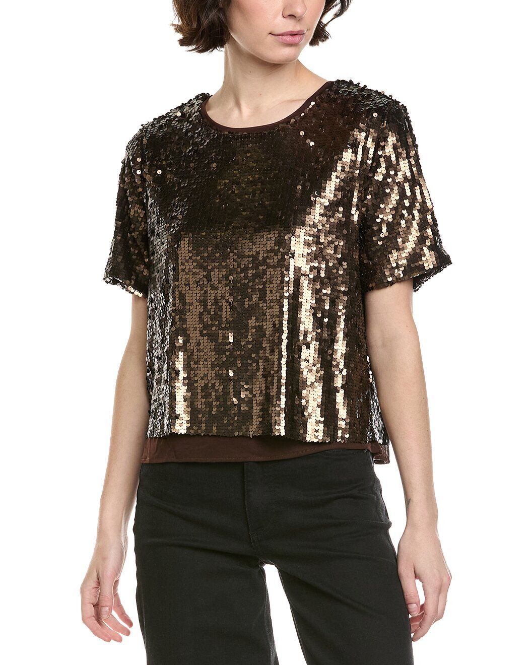 랙앤본 루시 스팽글 티셔츠 시퀸 Lucy Sequin T Shirt 317138877 156473958