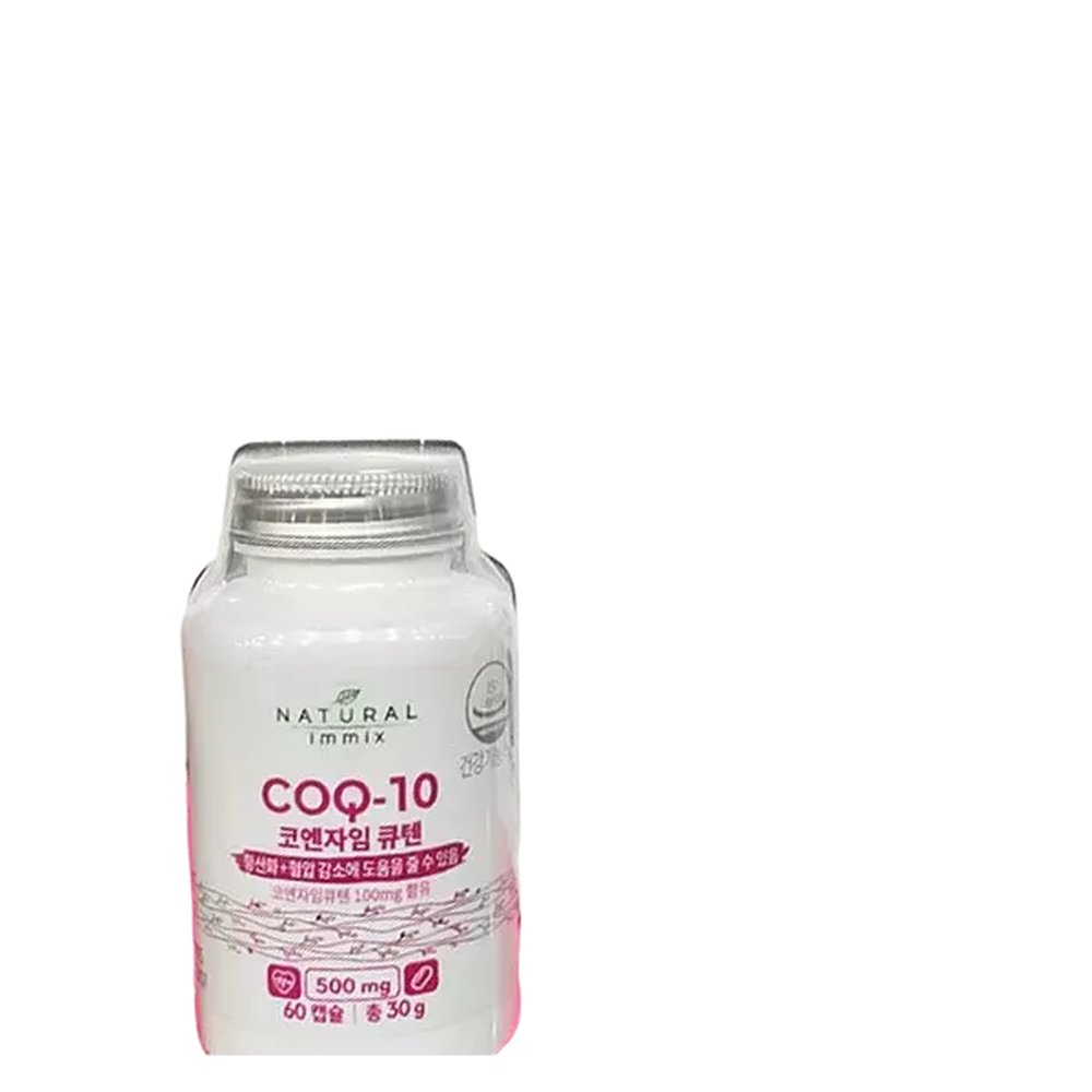NATURAL immix 코엔자임 큐텐 500mg X 60캡슐 60정 1개