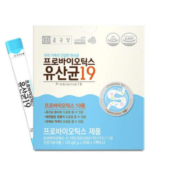 종근당 프로바이오틱스 유산균19 60포