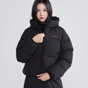 [디스커버리 익스페디션] 여성 올리아 글로우 다운 숏패딩 (BLACK) DWDJ94056-BKS