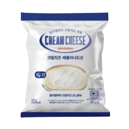 벨리푸드 크림치즈 베를리너도넛
