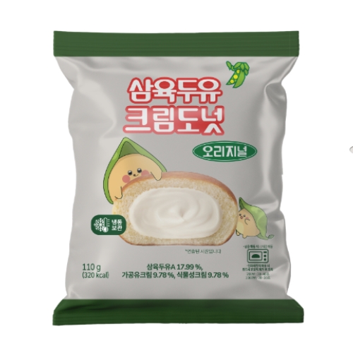 벨리푸드 삼육두유 크림도넛: 오리지널