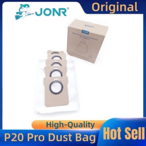 JONR 오리지널 P20 프로 로봇 진공 청소기 먼지 봉투 세트 액세서리 예비 부품 옵션