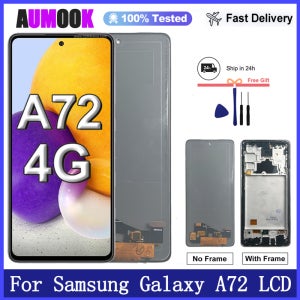 삼성 갤럭시 A72 4G LCD 디스플레이 터치 스크린 디지타이저 어셈블리용 새 AMOLED 디스플레이, 삼성 A72 디스플레이 교체용