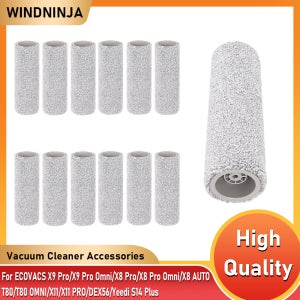 ECOVACS DEEBOT X9 Pro/X9 Pro Omni/X8 Pro/X8 Pro Omni/X8 AUTO/T80 OMNI/X11 PRO/DEX56용 걸레 천 롤러 브러시