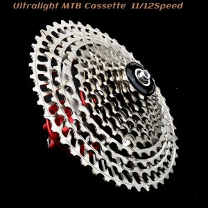SUNSHINE  초경량 MTB 카세트 CNC 10/11/12속도 46-52T HG 프리휠 SHIMANO DEORE SLX XT SRAM 변속기