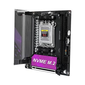 JGINYUE 야간 악마 메인 보드, ITX 미니 DDR5 컴퓨터, AM5 지지대 7000 시리즈 CPU, B650i