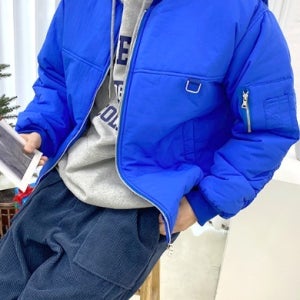 파일렛 패딩 항공 점퍼