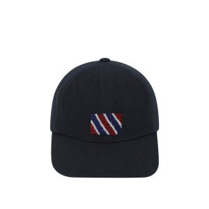 U K-SWISS X anonimo(a) 스트라이프 비즈 캡