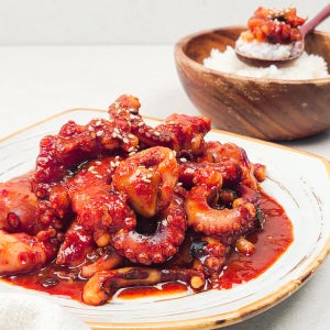 통통한 낙지 함량 81% 매콤 칼칼한 낙지볶음 400g 6팩