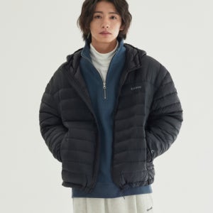 [커버낫] 커버라이트 패커블 후드 경량 다운 자켓 Black CO2504DP21BK