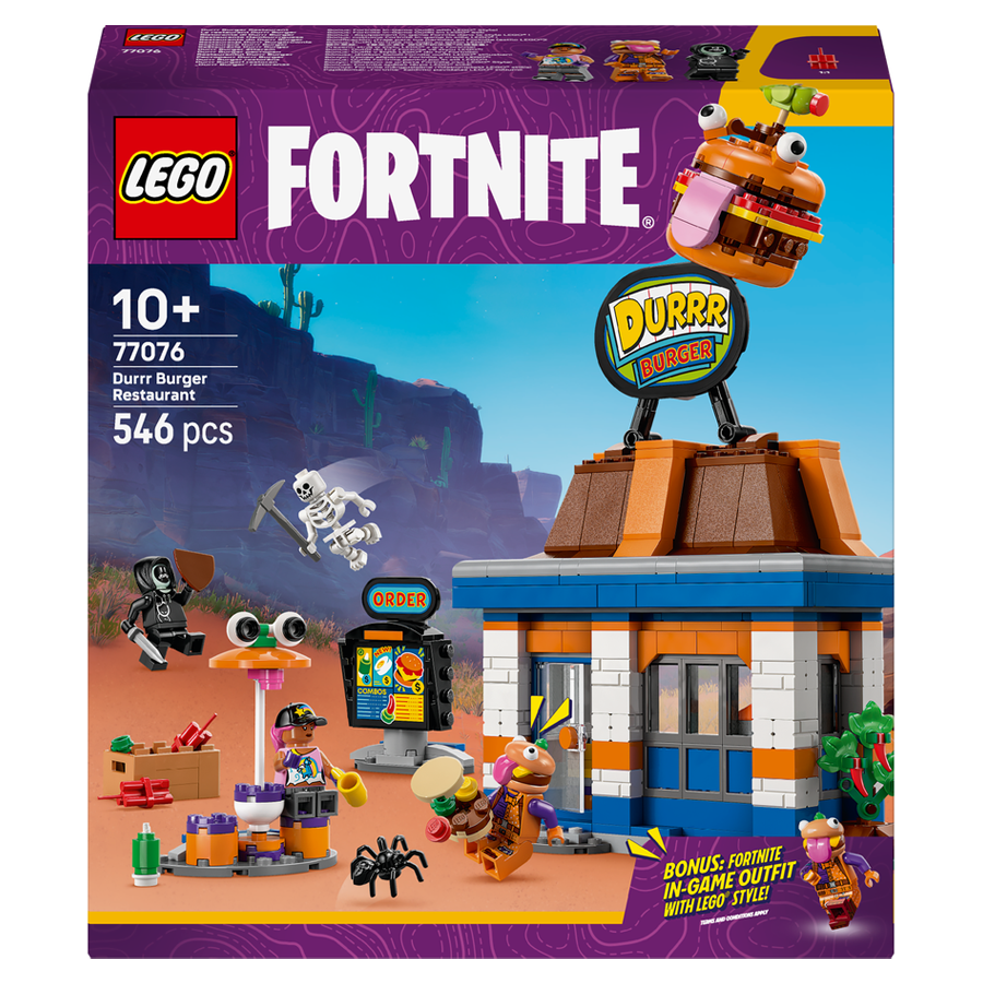 레고 포트나이트 Durrr Burger 레스토랑 77076