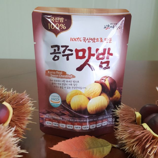 국산밤으로 만든 꿀맛 농가애 공주맛밤