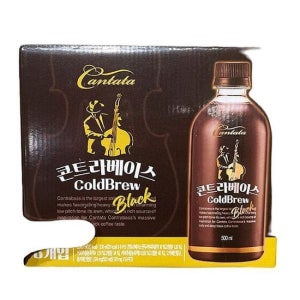 (에이알비티) 칸타타 콘트라베이스 블랙 500mlx6입 m64294 (30460455)