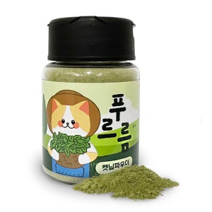 친절한탄씨 고양이 캣닢 가루 1P 캣글라스 대용량 파우더 간식 캣닢 캣닢가루 캣닢파우더