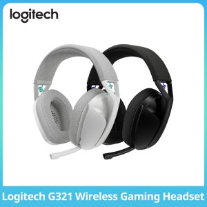 로지텍 G321 무선 블루투스 게이밍 헤드셋 (PC, PS5, 스위치용) |   40mm 오디오 드라이버 |   초고속 저지연