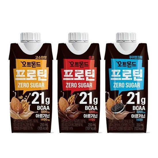오트몬드 프로틴 고소한맛 초코 쿠키앤크림