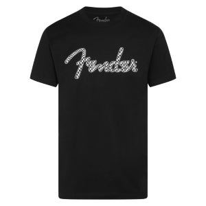 Fender Spaghetti Logo Wavy Checker Tee 펜더 티셔츠