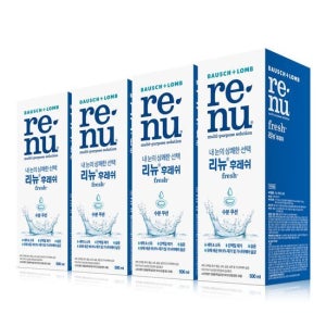 리뉴 후레쉬 500ml 4입 대용량 기획
