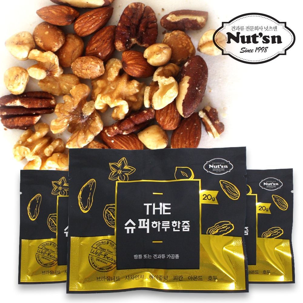 하루한줌견과 프리미엄 더슈퍼하루한줌 믹스넛
