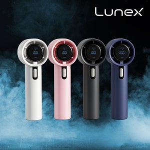 [기프티쇼판촉] 루넥스 100단 LCD 저소음 버튼형 대용량 에어콘 선풍기 3000mAh 색상 4종 제작 각인 홍보, 최소수량 50개